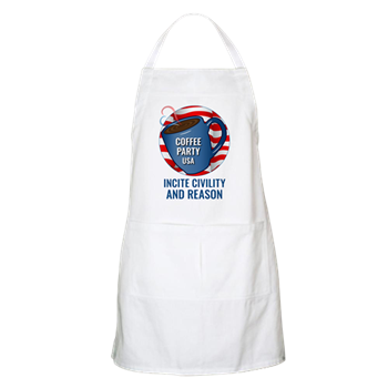 Apron Coffee Party USA Apron | Coffee with Friends | Merchandise (via Cafe Press)
