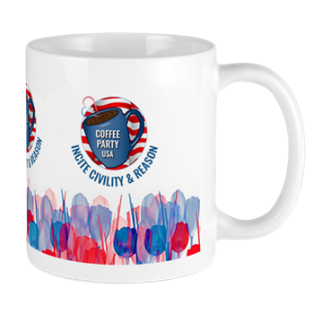 Coffee Party USA Mug Coffee Party USA Mug | Coffee with Friends | Members | Merchandise